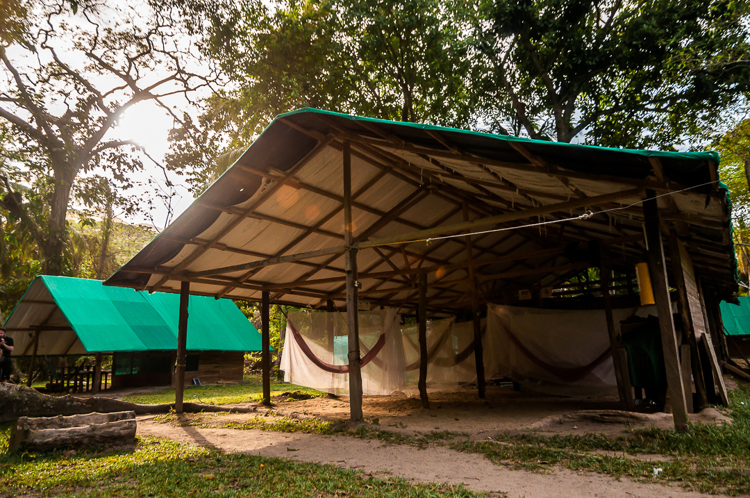 Interior cabaña Tayrona