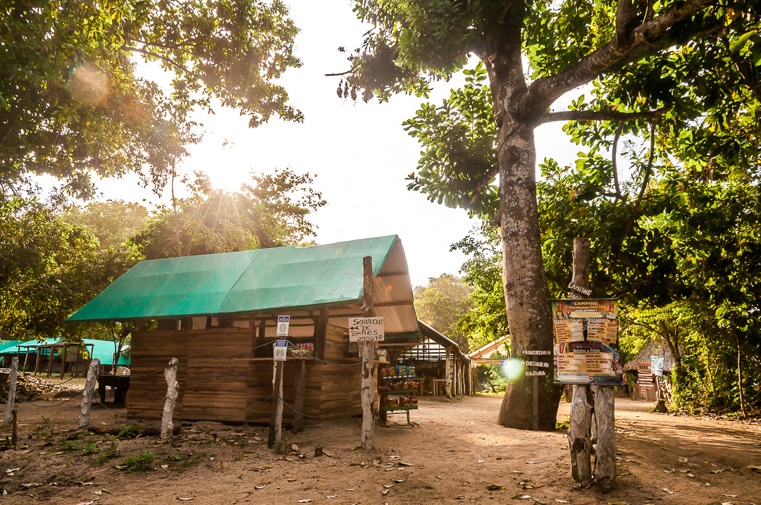 Acampada libre Parque Tayrona