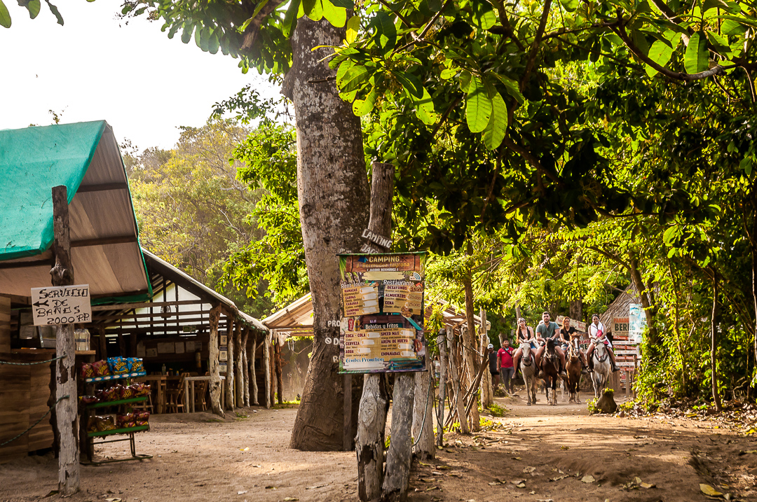Zona de camping Tayrona